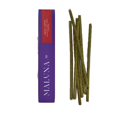 Магические свечи красные с мятой Maluna