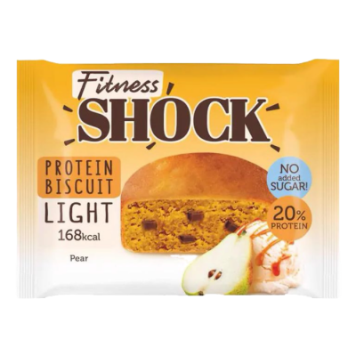 Бисквит неглазированный "Груша" Protein Biscuit Light FitnesShock