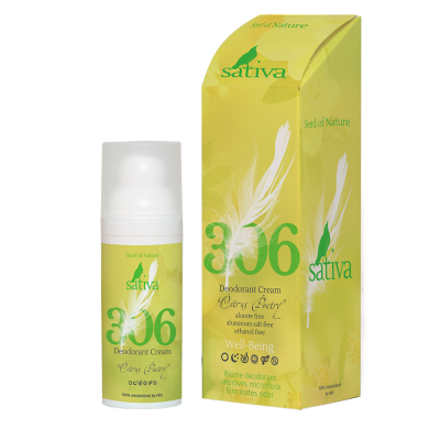 Крем-дезодорант "Цитрусовые стихи" №306 Sativa