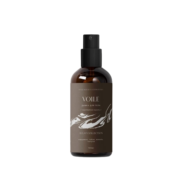 Дымка с серебряным шиммером для тела и волос Eclat Collection "Voile", 100 мл Cosmavera